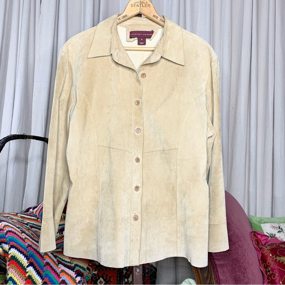 Suede Shirt Jacket
